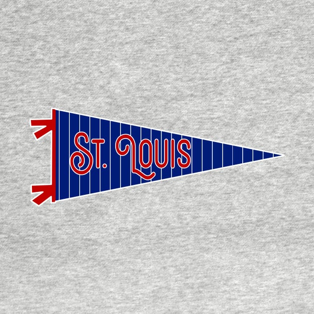 St. Louis Pinstripe Pennant by zsonn